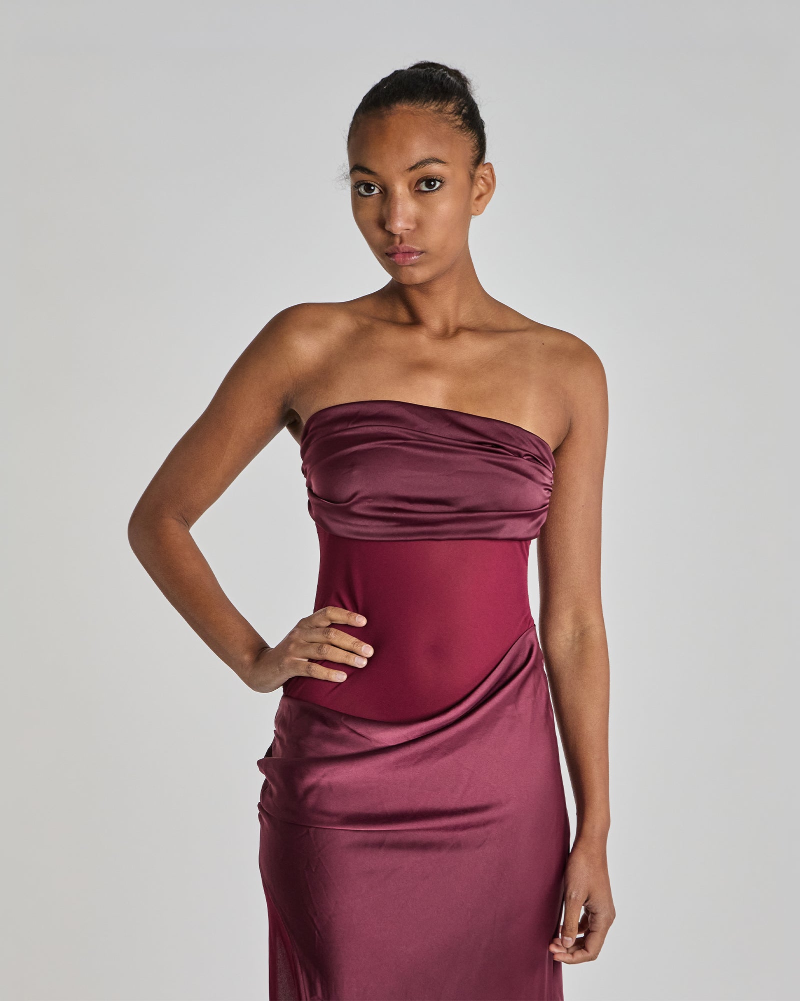 Abito Aura Bordeaux