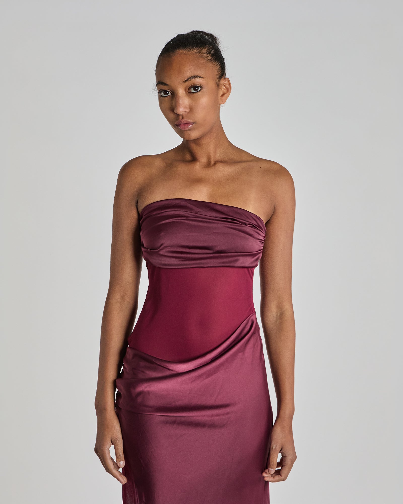 Abito Aura Bordeaux