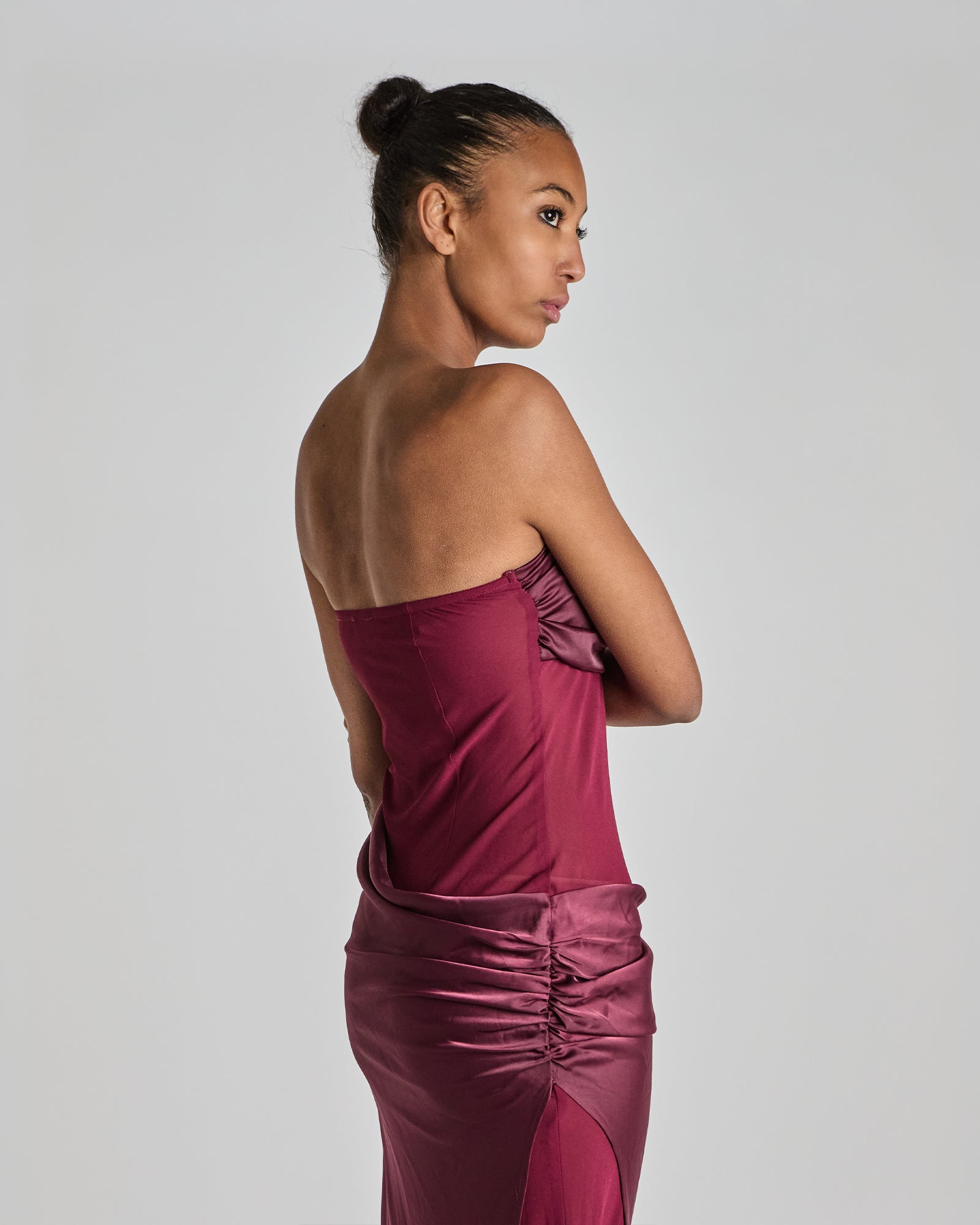 Abito Aura Bordeaux