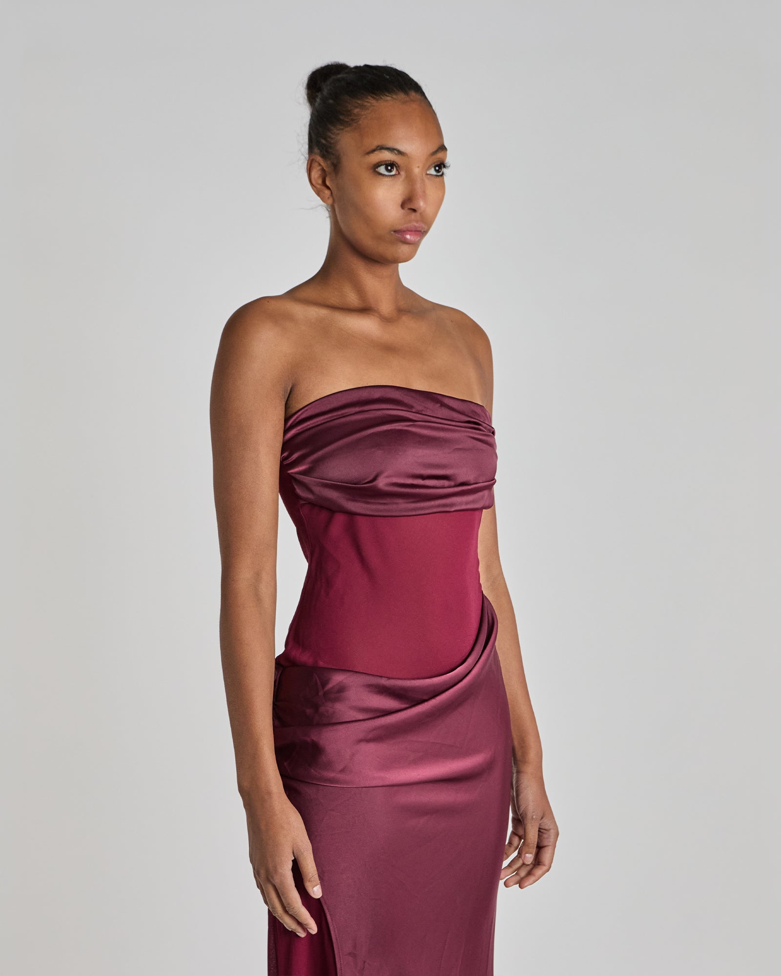 Abito Aura Bordeaux