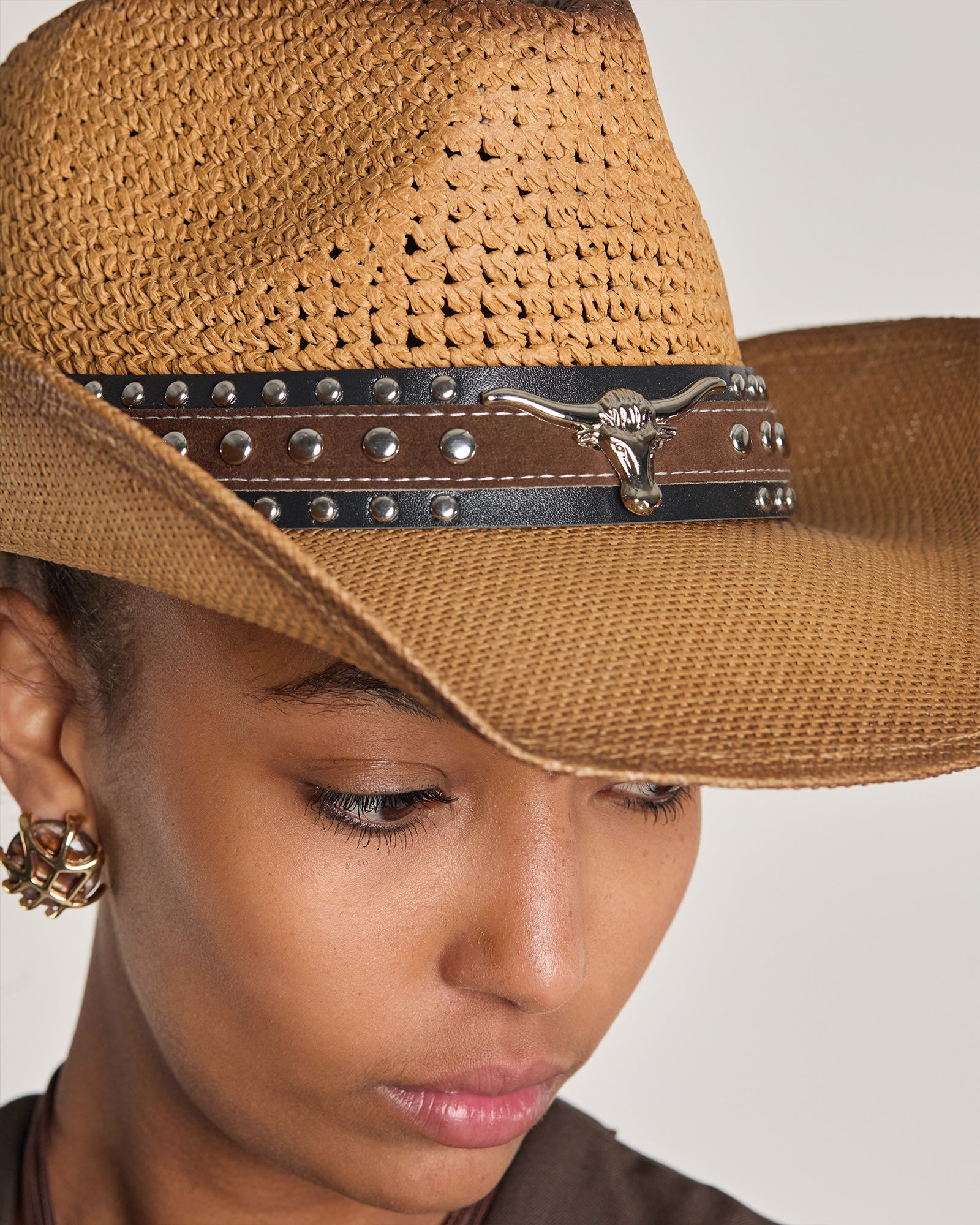 Cappello Western Beige